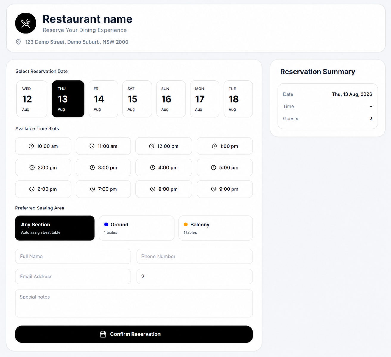 Smarter bookings. Happier guests. screen preview